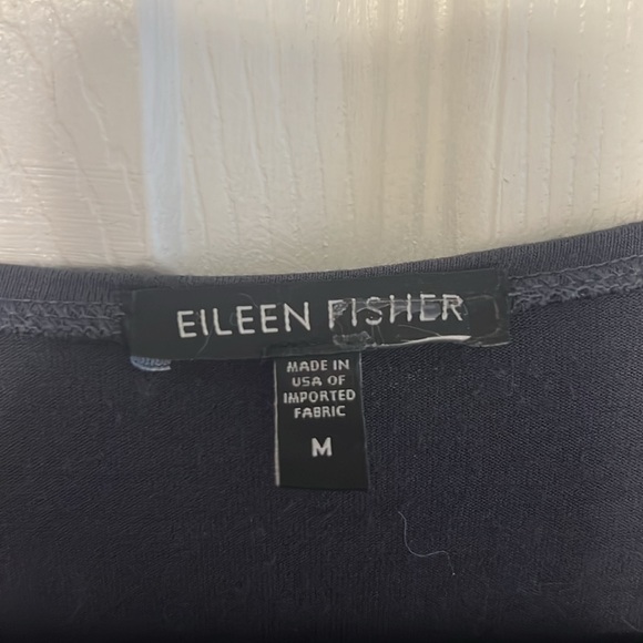 Eileen Fisher Tunic Gray Half Sleeves - Picture 2 of 4